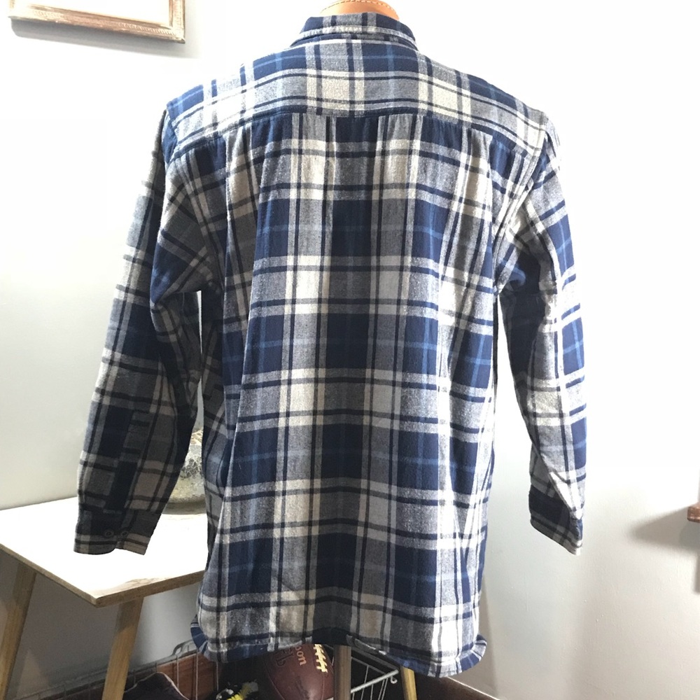 Fully Lined Red Head Button Down Long Sleeve - image 5